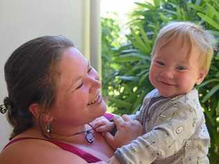 MOTHER'S LOVE: Proserpine's Kerry Giebel will celebrate her first Mother's Day with son Charlie Lucht, 10 months, on Sunday. Picture: Monique Preston