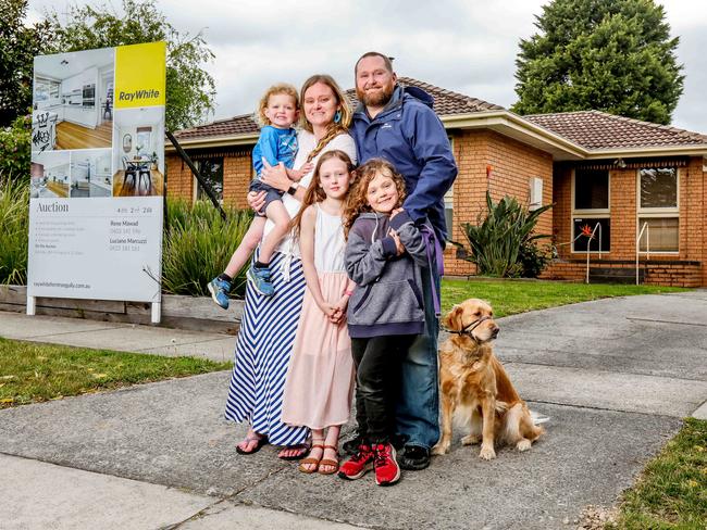 Rising house prices are putting home ownership beyond many Australians. Picture: Tim Carrafa