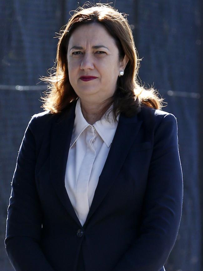 Qld Premier Annastacia Palaszczuk. Picture: Steve Pohlner