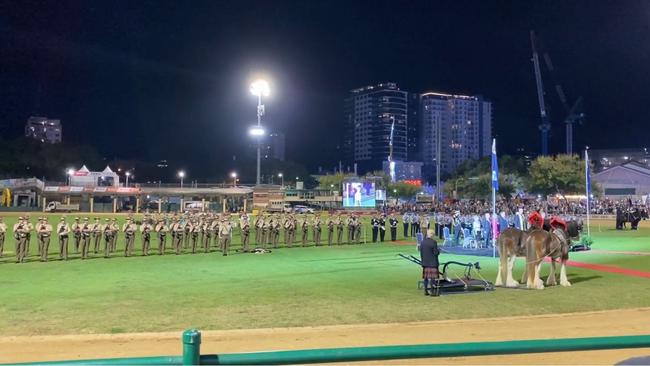 The soldier was on the ground for several minutes before anyone approached her.