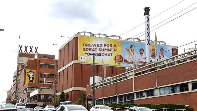 The famous XXXX brewery in Milton, Brisbane.