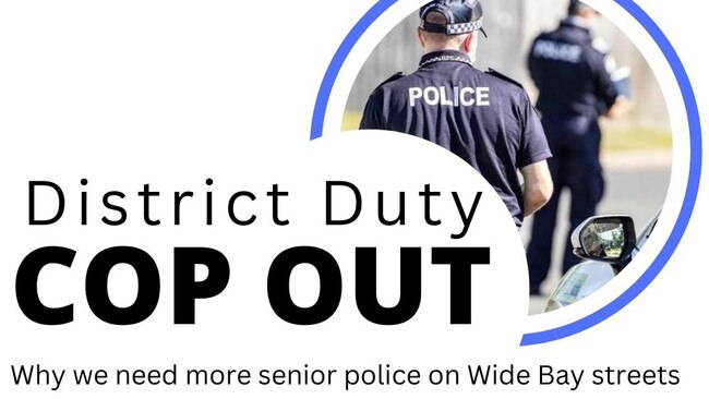 District duty cop out logo