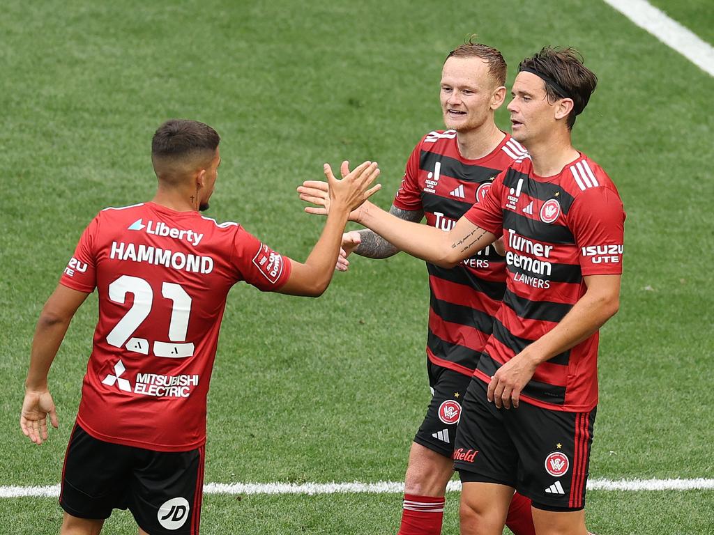 Western Sydney Wanderers will play a home game on the same day at Sydney FC. An APL spokesman conceded the scheduling was “not ideal”. Picture: Getty Images