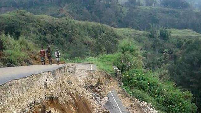 Building out infrastructure in the PNG highlands can be a challenge.