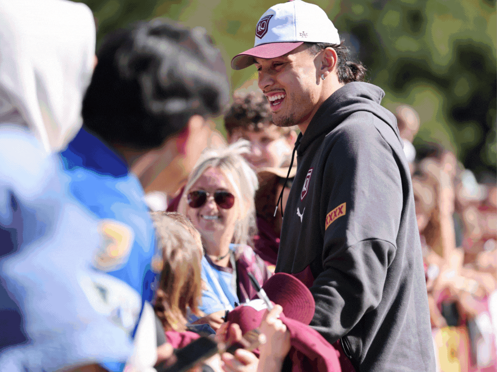 Maroons stars show out in Gympie.