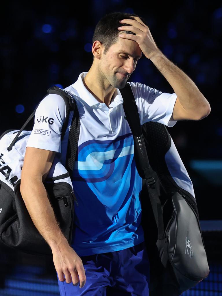 Novak Djokovic is waving goodbye to Australia.