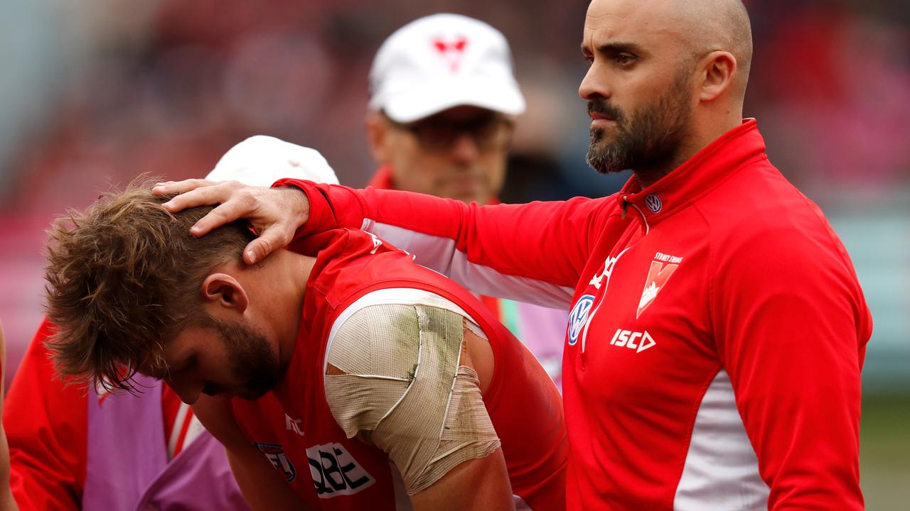 Alex Johnson has been deisted by Sydney. Photo: Michael Willson/AFL Media/Getty Images.