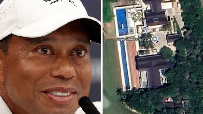 Inside Tiger Woods’ $94m sprawling estate. Picture: Supplied