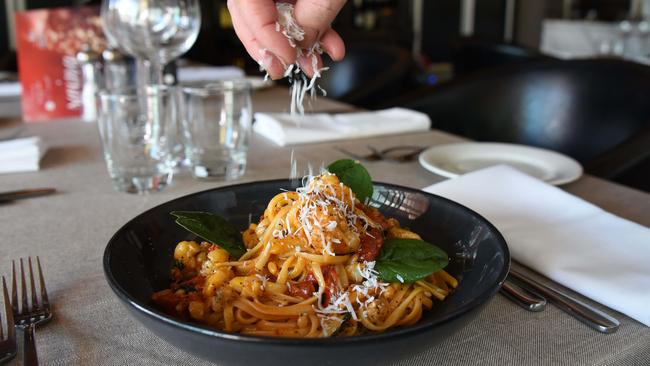 Ioesco’s Linguine Alle Cirque. Photo: Steve Holland