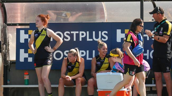 AFL acting football operations boss Laura Kane says the interchange cap of 60 will make games more exciting by allowing players more freedom. Picture: Michael Willson / Getty Images