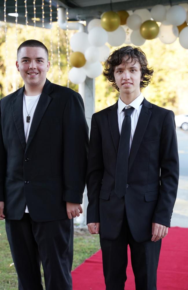 Students at the Coolum State High School formal 2023. Picture: contributed.