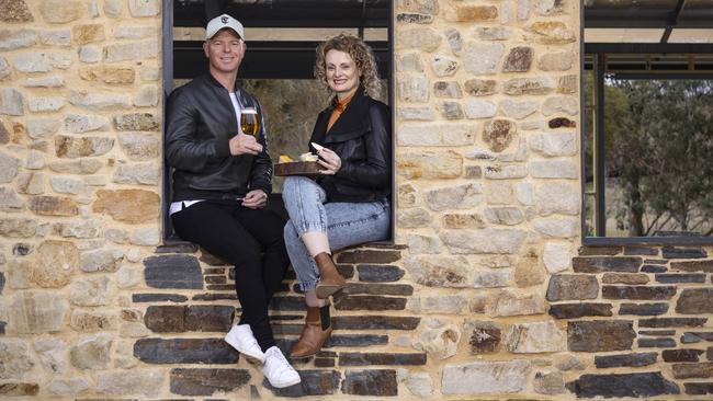 Saul &amp; Sheree Sullivan outside the new Udder Delight in Verdun., Photos by Ben Macmahon