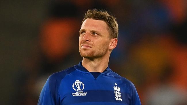 Jos Buttler is concerned. Photo by Gareth Copley/Getty Images