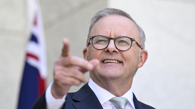 Prime Minister Anthony Albanese says Australia Day is a time to reflect on the past and think about what we can do to make our nation even better in the years ahead. Picture: NewsWire / Martin Ollman