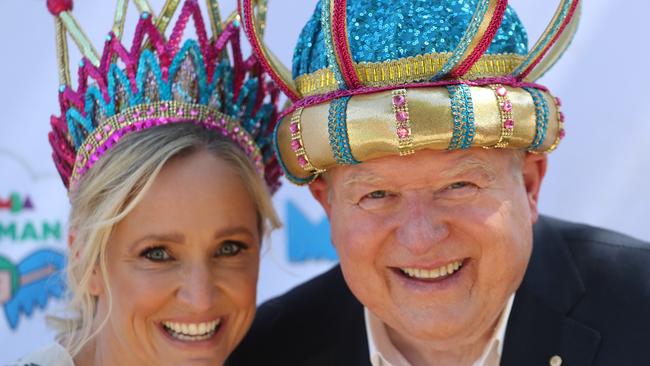 This year’s Moomba King and Queen Fifi Box and Peter Hitchener. An outdated tradition which shouldn’t have come back says Steve Price. Picture: David Crosling