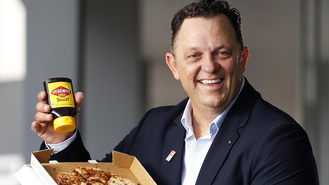 Dominos Australia and New Zealand CEO David Burness. Picture: Josh Woning