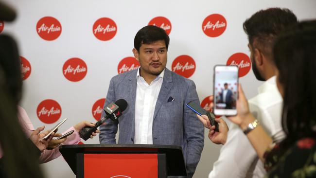 AirAsia X Malaysia CEO Benyamin Ismail, whose company previously failed to comment on its future at Avalon Airport. Picture: Alison Wynd