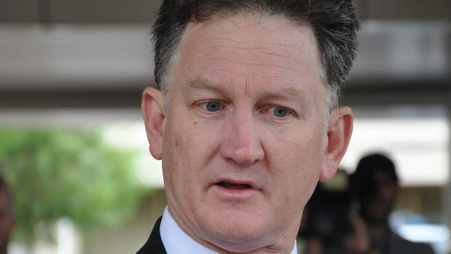 AMA President Michael Gannon addresses the media at St John of God's Hospital, Subiaco, Perth on Monday, March 26, 2018. The AMA released their 2018  Private Health Insurance report card on Monday. (AAP Image/Sophie Moore) NO ARCHIVING