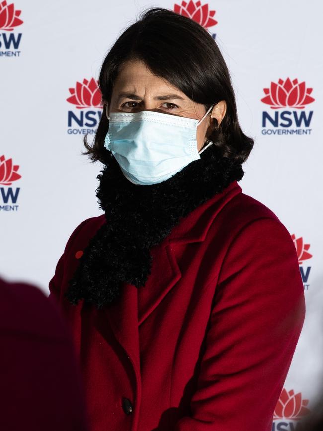 NSW Premier Gladys Berejiklian. Picture: NCA NewsWire / James Gourley