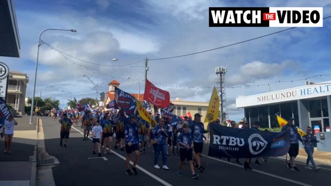 Labour Day march - Gladstone