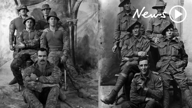 ANZAC Remembrance - Iconic Photos Recreated