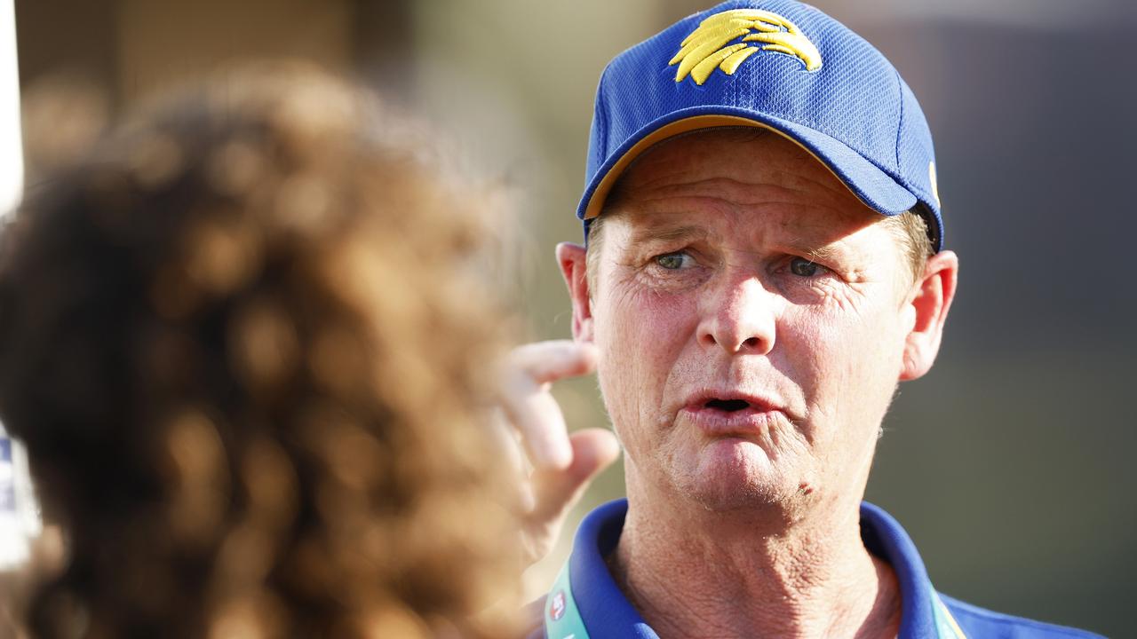 Eagles AFLW head coach Michael Prior. Photo by Daniel Pockett/Getty Images