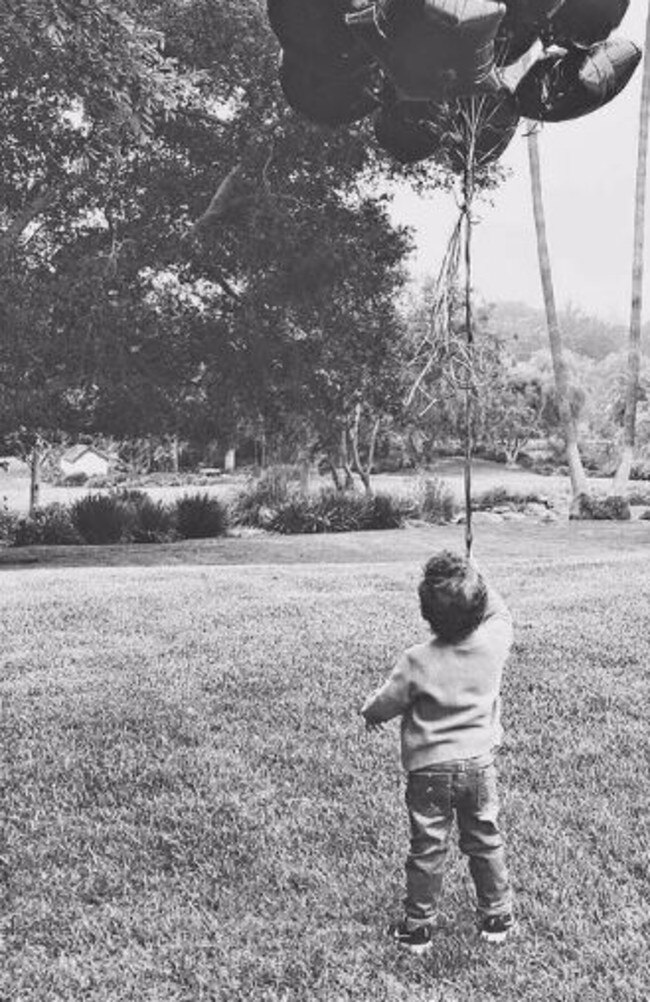 Prince Harry and Meghan Markle released a new photo of Archie on his second birthday. Picture: Instagram