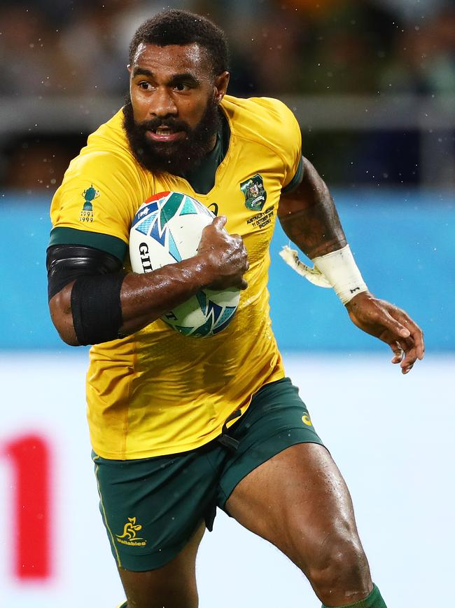 Marika Koroibete played for the Storm and Tigers. Picture: Stu Forster/Getty