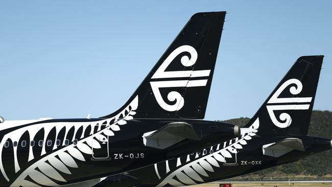 Air New Zealand planes at Wellington Airport. Picture: Getty Images