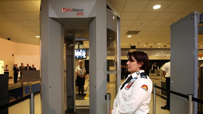 Body scanners have been operating at Sydney International Airport since 2011.