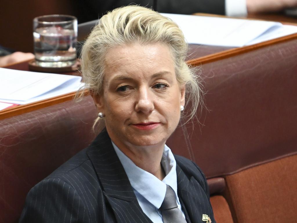 Senator Bridget McKenzie has backtracked after claiming she only received one flight upgrade in 2018. Picture: NewsWire / Martin Ollman