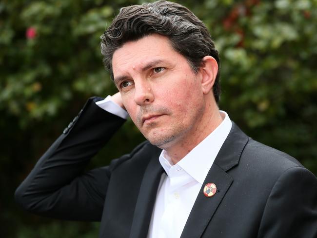 Greens Senator Scott Ludlam announced his resignation due to dual citizenship. Picture: Colin Murty/The Australian