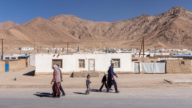 Villagers in Murghab, Tajikistan. Picture: Alamy