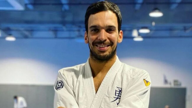 Valente teaches jiu-jitsu at his family’s Valente Brothers facility. Picture: valentebrothers/Instagram