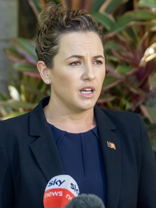 NT Opposition Leader Lia Finocchiaro. Picture: Liam Mendes/The Australian