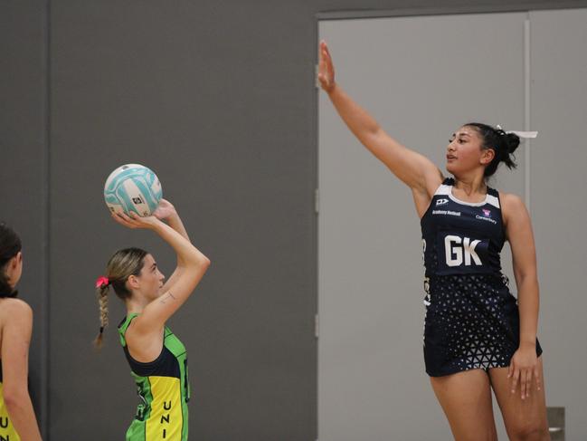 QISSN 2024 pool round match between Unity College and Canterbury College
