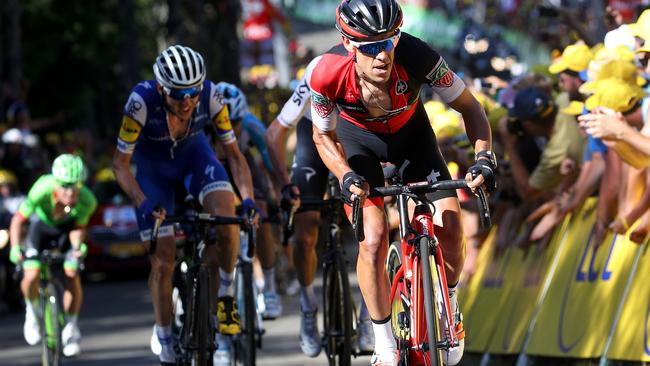 Richie Porte needs some luck on his side this time. (Chris Graythen/Getty Images)