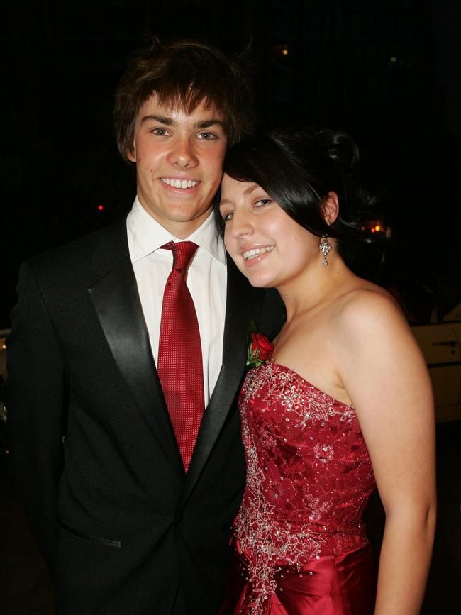 Emmanuel College formal at the Gold Coast International hotel. Jonathon Woods and Jessica White (l to r).