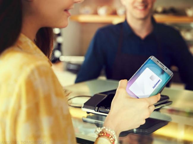 Samsung will launch its payment service, Samsung Pay, in Australia, allowing smartphone and smartwatch users to pay for goods by tapping their device on a credit card reader.