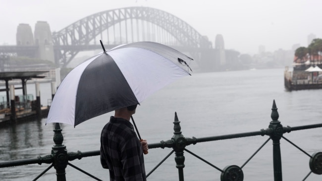 BOM meteorologist Jonathan How says the wet weather will continue until at least mid next week. Picture: Getty Images