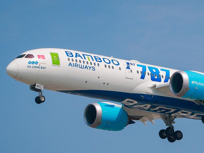 Bamboo Airways Boeing 7787-9 Dreamliner.