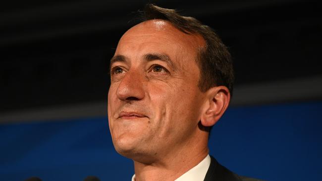 Malcolm Turnbull’s deliberate absence made the task harder for the Liberal candidate, Dave Sharma. Picture: AAP