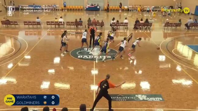 Replay: NSW Waratahs v Vic Goldminers (U14 Girls) - Australian Country Junior Basketball Cup Day 1