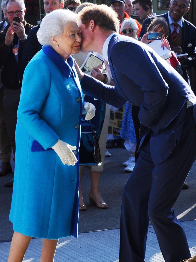 Harry speaks lovingly of his grandmother in Spare, but Palace insiders say his behaviour took a toll on her health. Picture: Stuart C Wilson.