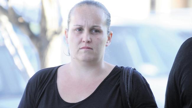 Tania Walker outside Echuca Magistrates Court in 2012. Picture: Riverine Herald