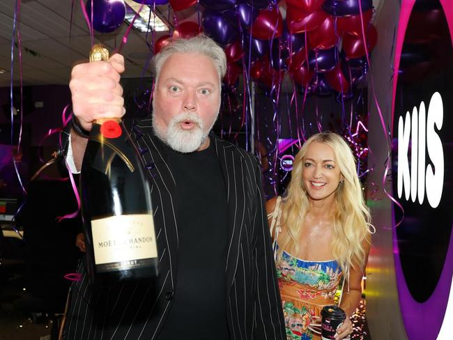 Kyle Sandilands and Jackie O host KIIS FM’s breakfast show.