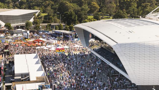 Affordable seats to day matches can be found inside Margaret Court Arena. Picture: Supplied.