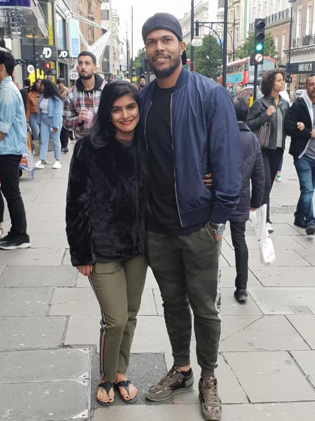 The couple flaunt their overseas trips all over social media. Picture: Instagram/@tanya_wadhwa