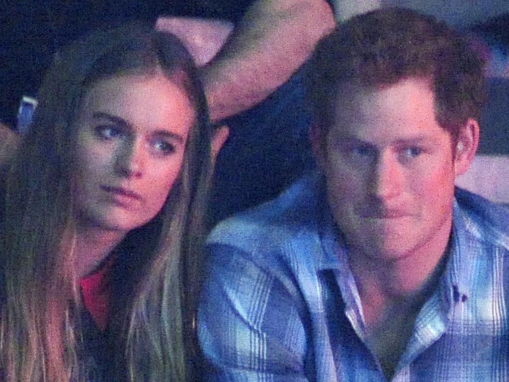 Cressida Bonas and Prince Harry in 2014. Picture: Jeff Spicer/Alpha Press