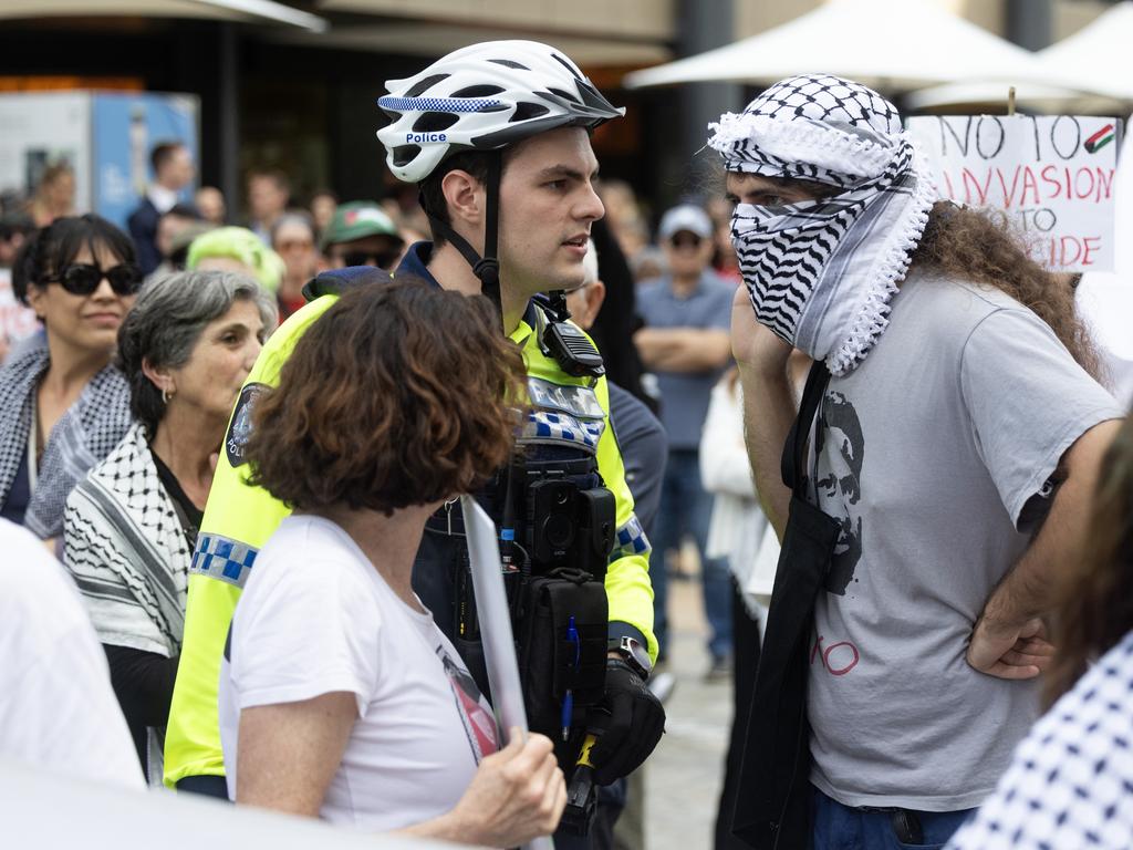 Victoria Police’s pleas for a new permit system for protests were also shut down earlier this year by Ms Allan. Picture: Getty Images